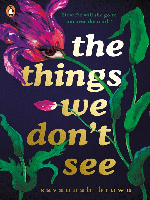 Title details for The Things We Don't See by Savannah Brown - Wait list